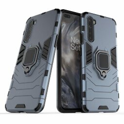 Чехол Armor Ring Holder для OnePlus Nord (темно-синий)