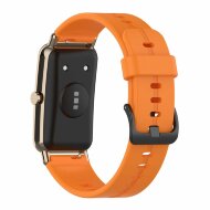 Силиконовый ремешок для Huawei Watch Fit Mini и часов с креплением 16мм (оранжевый) Силиконовый ремешок для Huawei Watch Fit Mini и часов с креплением 16мм (оранжевый)