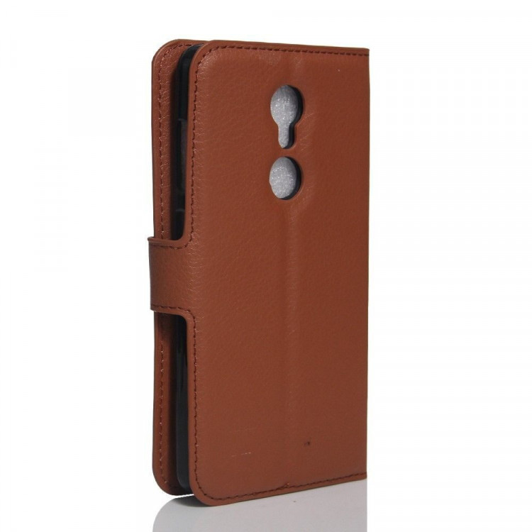 Чехол с визитницей для ZTE Axon 7 mini (коричневый)