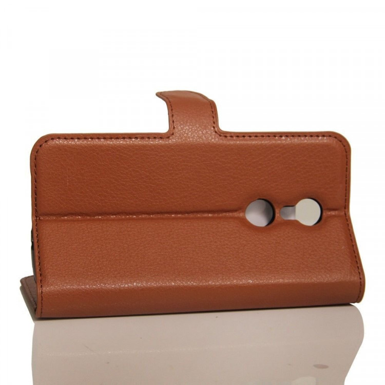 Чехол с визитницей для ZTE Axon 7 mini (коричневый)