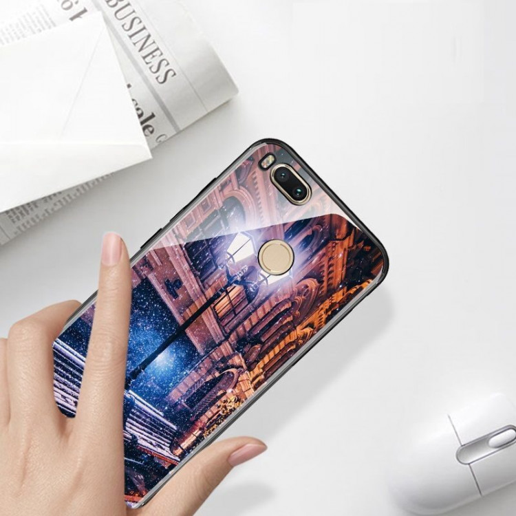 Чехол-накладка для Xiaomi Mi 5X / Mi A1 (Street Lamp)