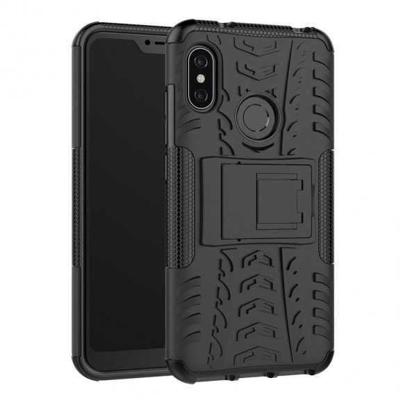 Чехол Hybrid Armor для Xiaomi Mi A2 Lite / Redmi 6 Pro (черный) Чехол Hybrid Armor для Xiaomi Mi A2 Lite / Redmi 6 Pro (черный)