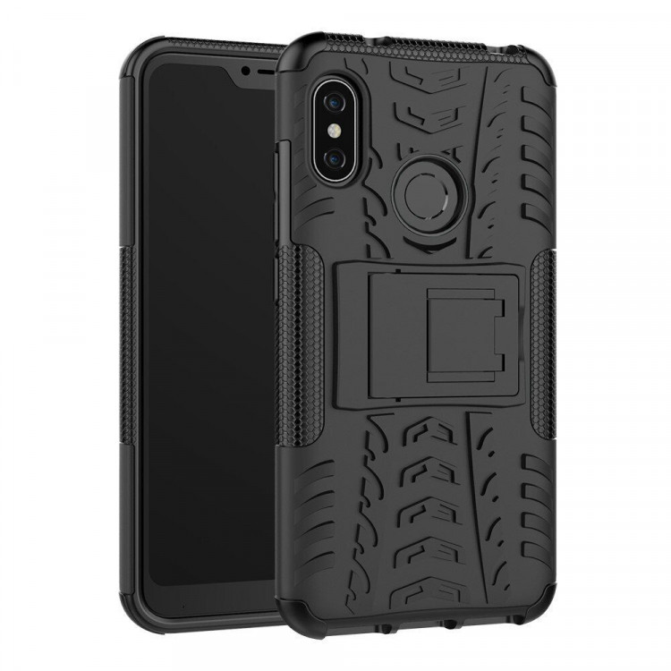 Чехол Hybrid Armor для Xiaomi Mi A2 Lite / Redmi 6 Pro (черный)