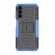 Чехол Hybrid Armor для Samsung Galaxy A14 (черный + голубой)