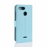 Чехол с визитницей для Xiaomi Redmi 6 (голубой)