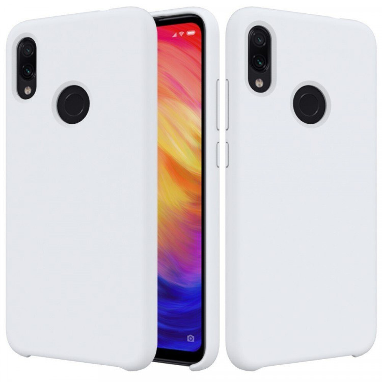 Силиконовый чехол Mobile Shell для Xiaomi Redmi Note 7 / Redmi Note 7 Pro (белый)