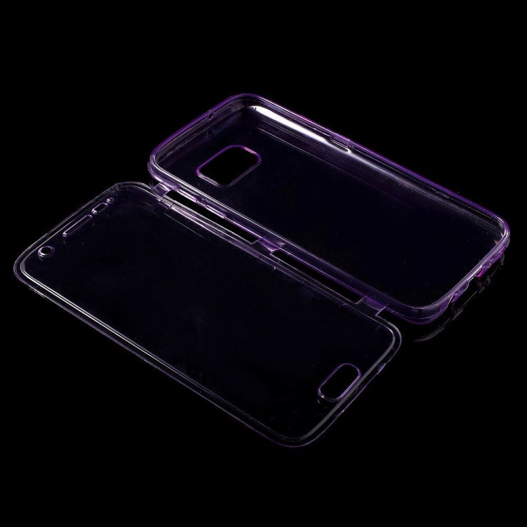 Защитный чехол для Samsung Galaxy S7 (фиолетовый)