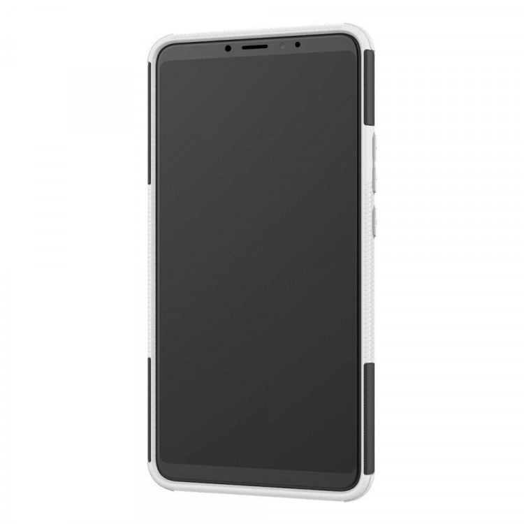 Чехол Hybrid Armor для Xiaomi Mi Max 3 (черный + белый)