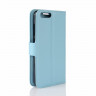 Чехол с визитницей для Xiaomi Mi6 (голубой)