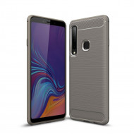Чехол-накладка Carbon Fibre для Samsung Galaxy A9 (2018) (серый) Чехол-накладка Carbon Fibre для Samsung Galaxy A9 (2018) (серый)
