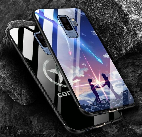 Чехол-накладка для Samsung Galaxy S9+ G965 (Your name) Чехол-накладка для Samsung Galaxy S9+ G965 (Your name)