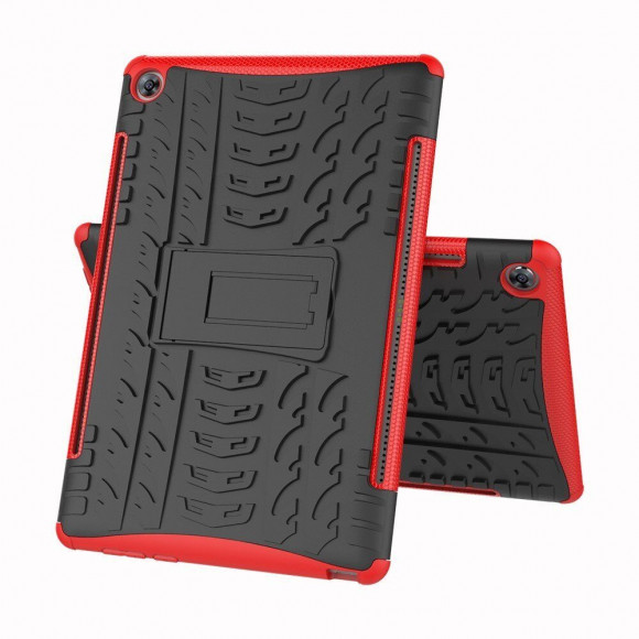 Чехол Hybrid Armor для Huawei MediaPad M5 10.8 / M5 10.8 Pro (черный + красный)