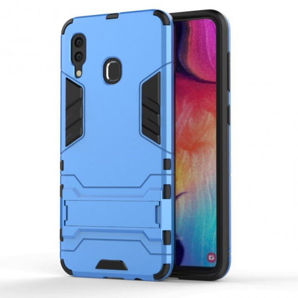 Чехол Duty Armor для Samsung Galaxy A30 / Galaxy A20 (голубой) Чехол Duty Armor для Samsung Galaxy A30 / Galaxy A20 (голубой)