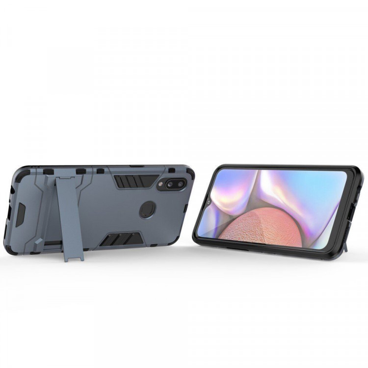 Чехол Duty Armor для Samsung Galaxy A10s (темно-синий)