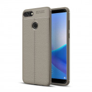 Чехол-накладка Litchi Grain для Huawei Y9 (2018) / Enjoy 8 Plus (серый) Чехол-накладка Litchi Grain для Huawei Y9 (2018) / Enjoy 8 Plus (серый)