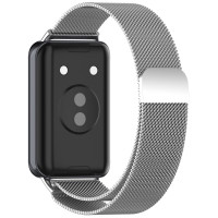 Миланский сетчатый браслет для Honor Band 9 (серебряный)
