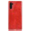 Кожаная накладка-чехол для Samsung Galaxy Note 10 (красный)