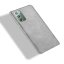 Кожаная накладка-чехол для Samsung Galaxy Note 20 (серый)