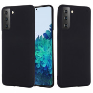 Силиконовый чехол Mobile Shell для Samsung Galaxy S21 (черный)
