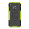 Чехол Hybrid Armor для Huawei Honor 8X Max (черный + зеленый)