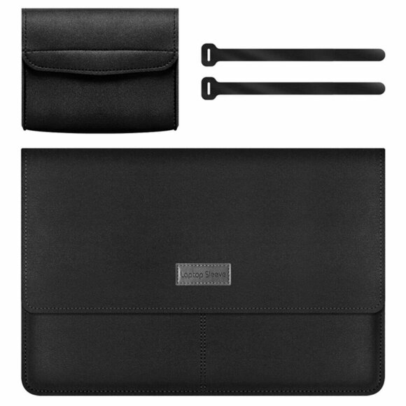 Чехол DOWSWIN для ноутбука и Macbook 15,6 дюйма (черный)