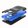 Чехол Hybrid Armor для Huawei Honor View 20 (черный + голубой)