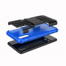 Чехол Hybrid Armor для Huawei P20 (черный + голубой)