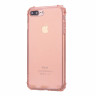 Силиконовый чехол с усиленными бортиками для iPhone 8 Plus / iPhone 7 Plus (розовый)