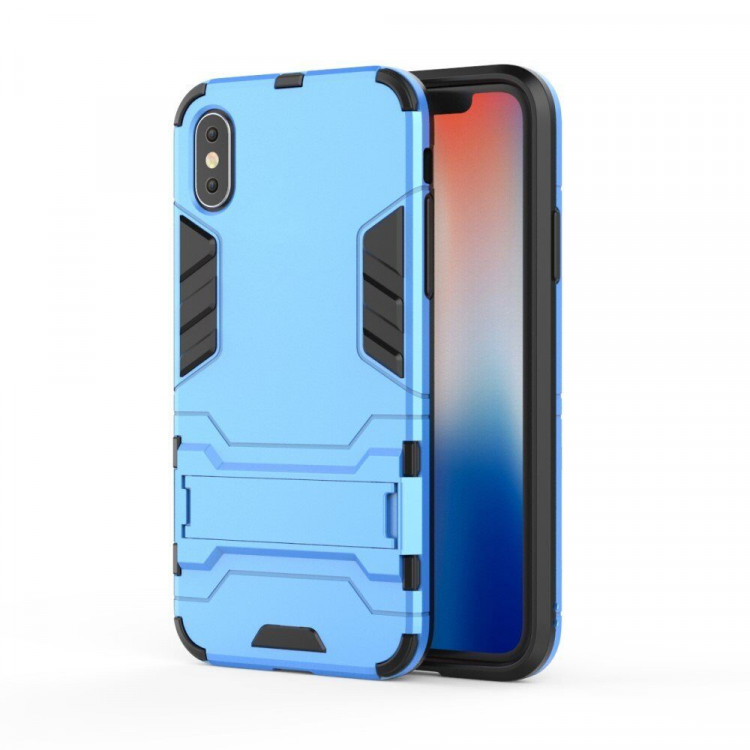 Чехол Duty Armor для iPhone XS (голубой)