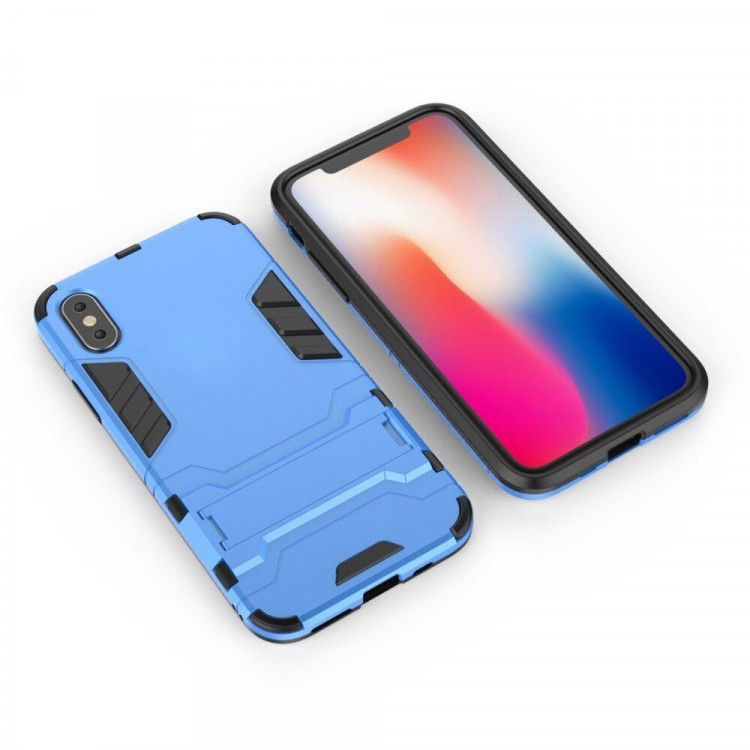 Чехол Duty Armor для iPhone XS (голубой)