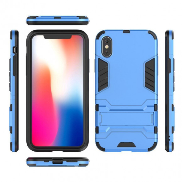 Чехол Duty Armor для iPhone XS (голубой) Чехол Duty Armor для iPhone XS (голубой)