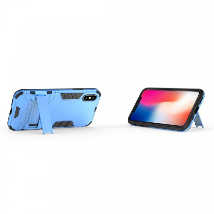 Чехол Duty Armor для iPhone XS (голубой)