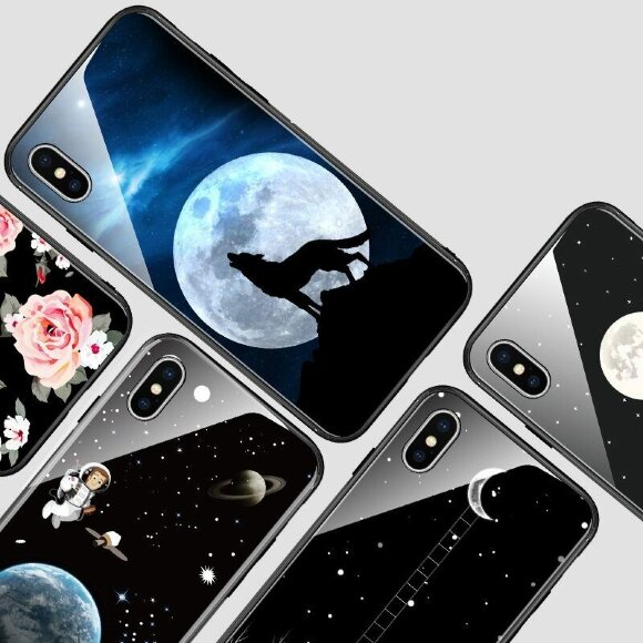 Чехол-накладка для iPhone XS Max (Ladder of the moon) Чехол-накладка для iPhone XS Max (Ladder of the moon)