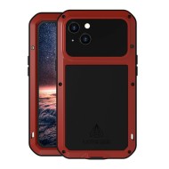 Гибридный чехол LOVE MEI для iPhone 13 mini (красный) Гибридный чехол LOVE MEI для iPhone 13 mini (красный)