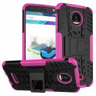 Чехол Hybrid Armor для Motorola Moto Z (черный + розовый) Чехол Hybrid Armor для Motorola Moto Z (черный + розовый)