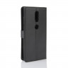 Чехол с визитницей для Lenovo Phab 2 Plus (черный)