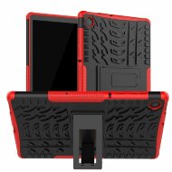 Чехол Hybrid Armor для Lenovo Tab M10 Plus, TB-X606 - 10,3 дюйма (черный + красный) Чехол Hybrid Armor для Lenovo Tab M10 Plus, TB-X606 - 10,3 дюйма (черный + красный)
