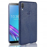 Чехол Crocodile Texture для Asus Zenfone Max Pro (M1) ZB601KL / ZB602KL (темно-синий)