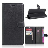 Чехол с визитницей для Sony Xperia XA Ultra (черный) Чехол с визитницей для Sony Xperia XA Ultra (черный)