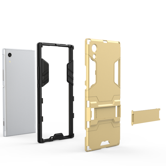 Чехол Duty Armor для Sony Xperia XA1 (серебряный)