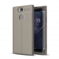 Чехол-накладка Litchi Grain для Sony Xperia XA2 (серый) Чехол-накладка Litchi Grain для Sony Xperia XA2 (серый)