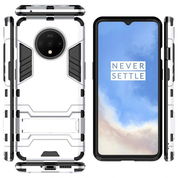 Чехол Duty Armor для OnePlus 7T (серебряный) Чехол Duty Armor для OnePlus 7T (серебряный)