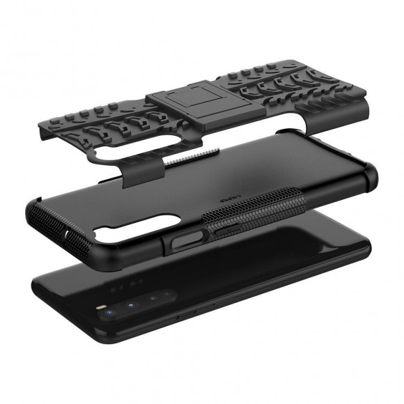 Чехол Hybrid Armor для OnePlus Nord (черный) Чехол Hybrid Armor для OnePlus Nord (черный)