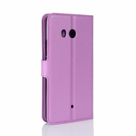 Чехол с визитницей для HTC U11 (фиолетовый) Чехол с визитницей для HTC U11 (фиолетовый)