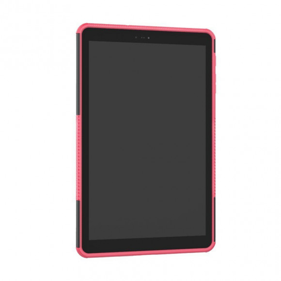 Чехол Hybrid Armor для Samsung Galaxy Tab A 10.5 (2018) SM-T590 / SM-T595 (черный + розовый)