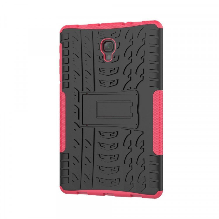 Чехол Hybrid Armor для Samsung Galaxy Tab A 10.5 (2018) SM-T590 / SM-T595 (черный + розовый)