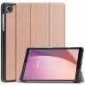 Планшетный чехол для Lenovo Tab M8 (4th Gen), TB-300FU, TB-300XU (розовое золото)