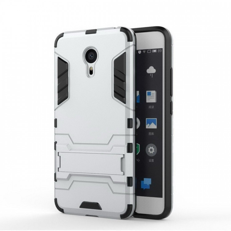 Чехол Duty Armor для Meizu Pro 6 (серебряный)
