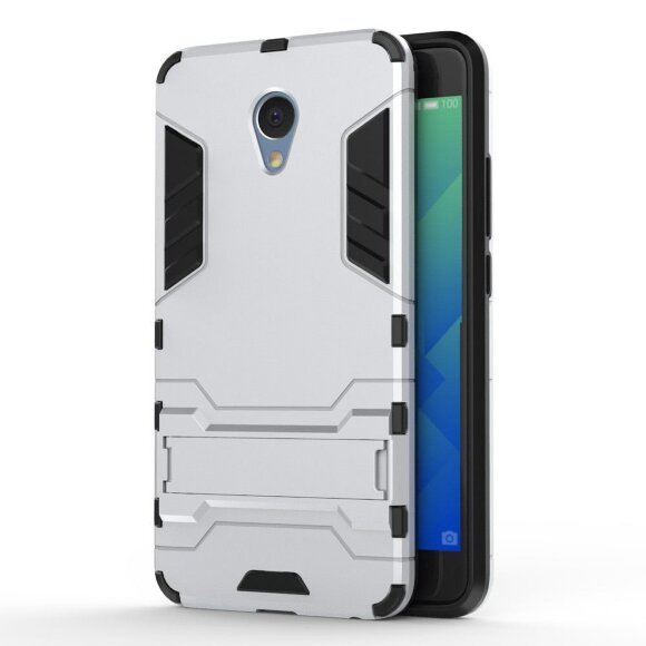 Чехол Duty Armor для Meizu M5 Note (серебряный) Чехол Duty Armor для Meizu M5 Note (серебряный)