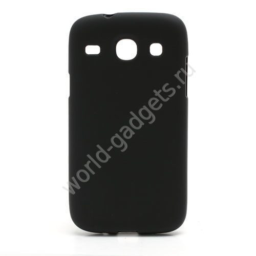 Мягкий пластиковый чехол для Samsung Galaxy Core / i8260 (черный)